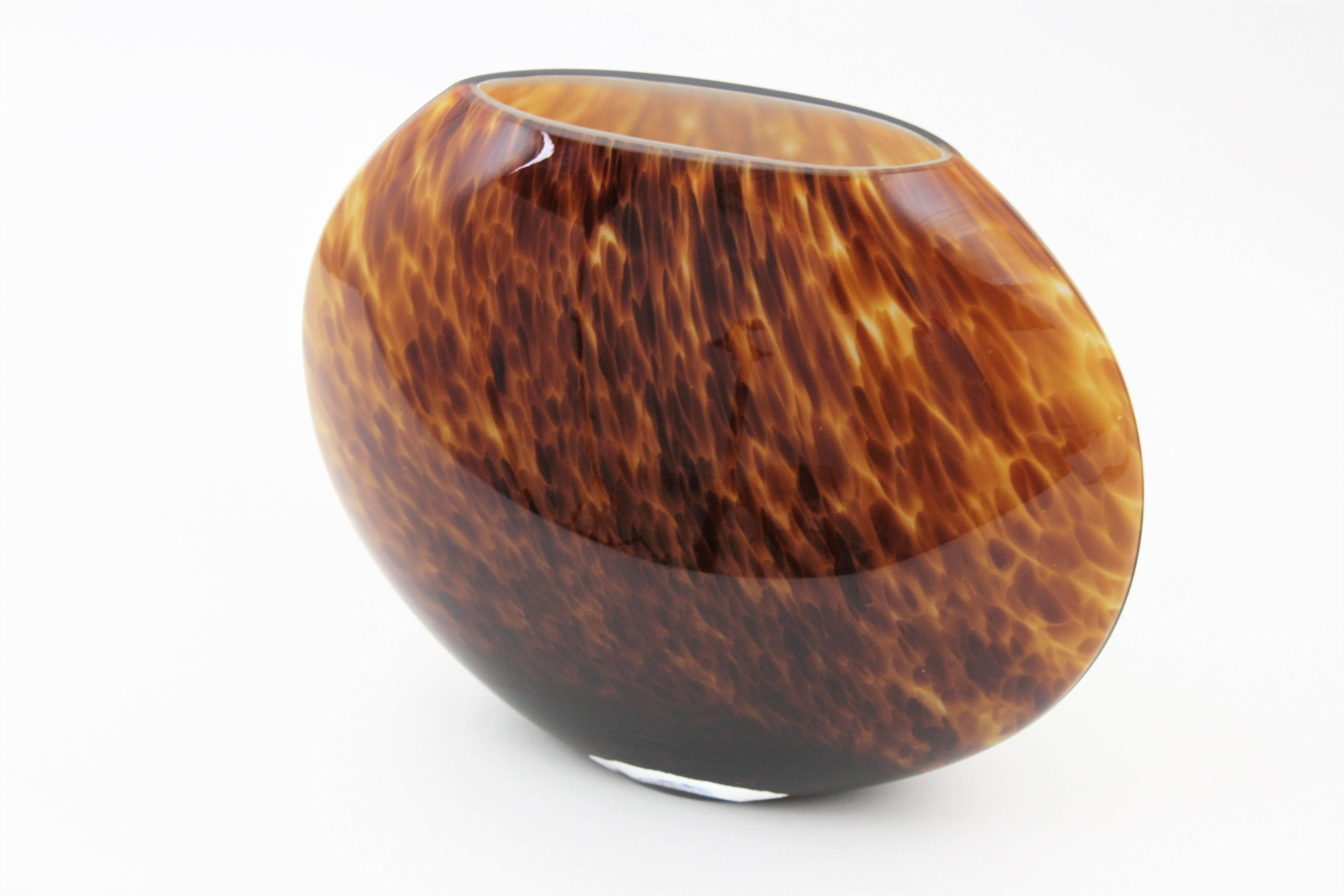 large glass globe vase