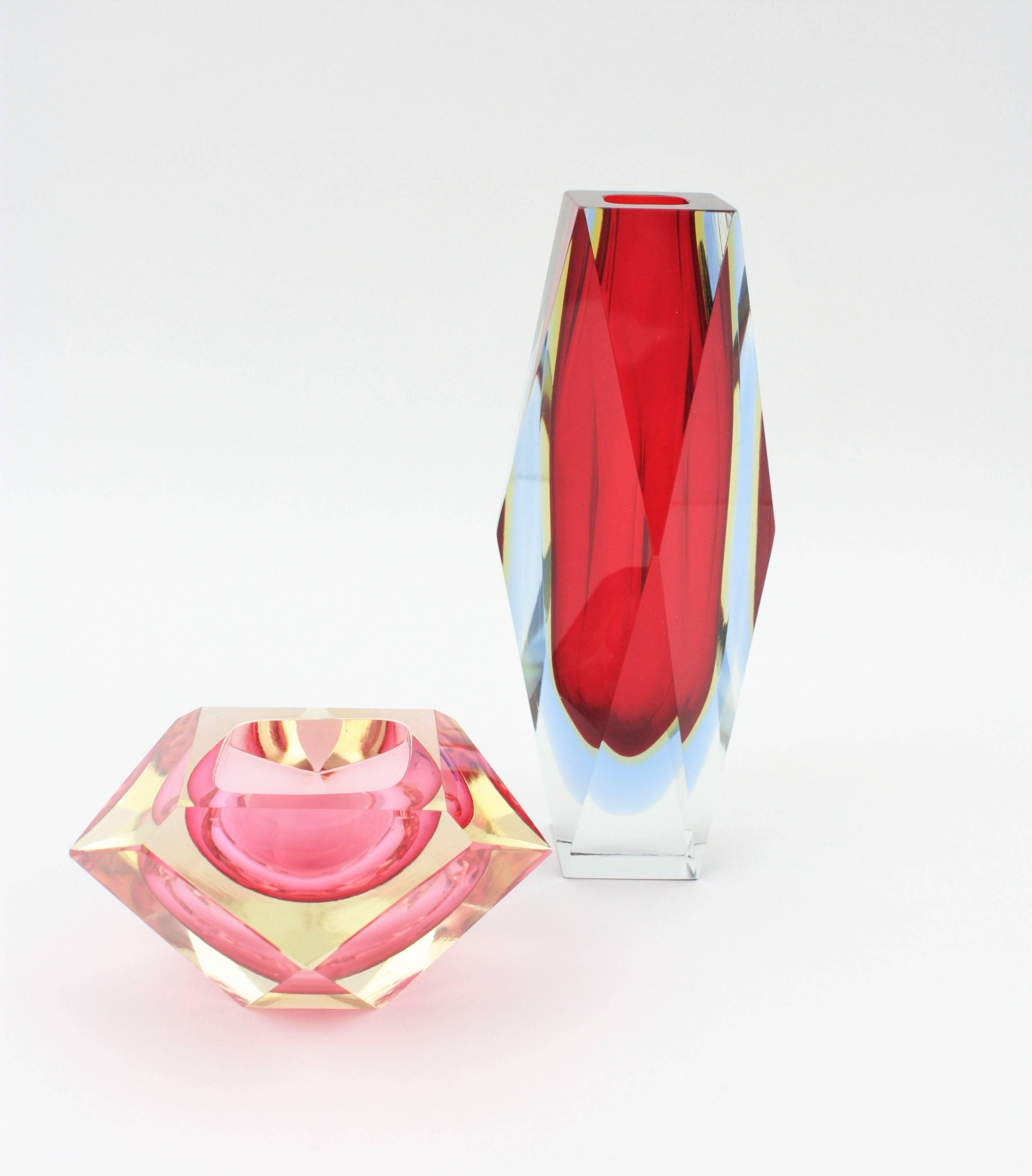 murano glass ashtray price