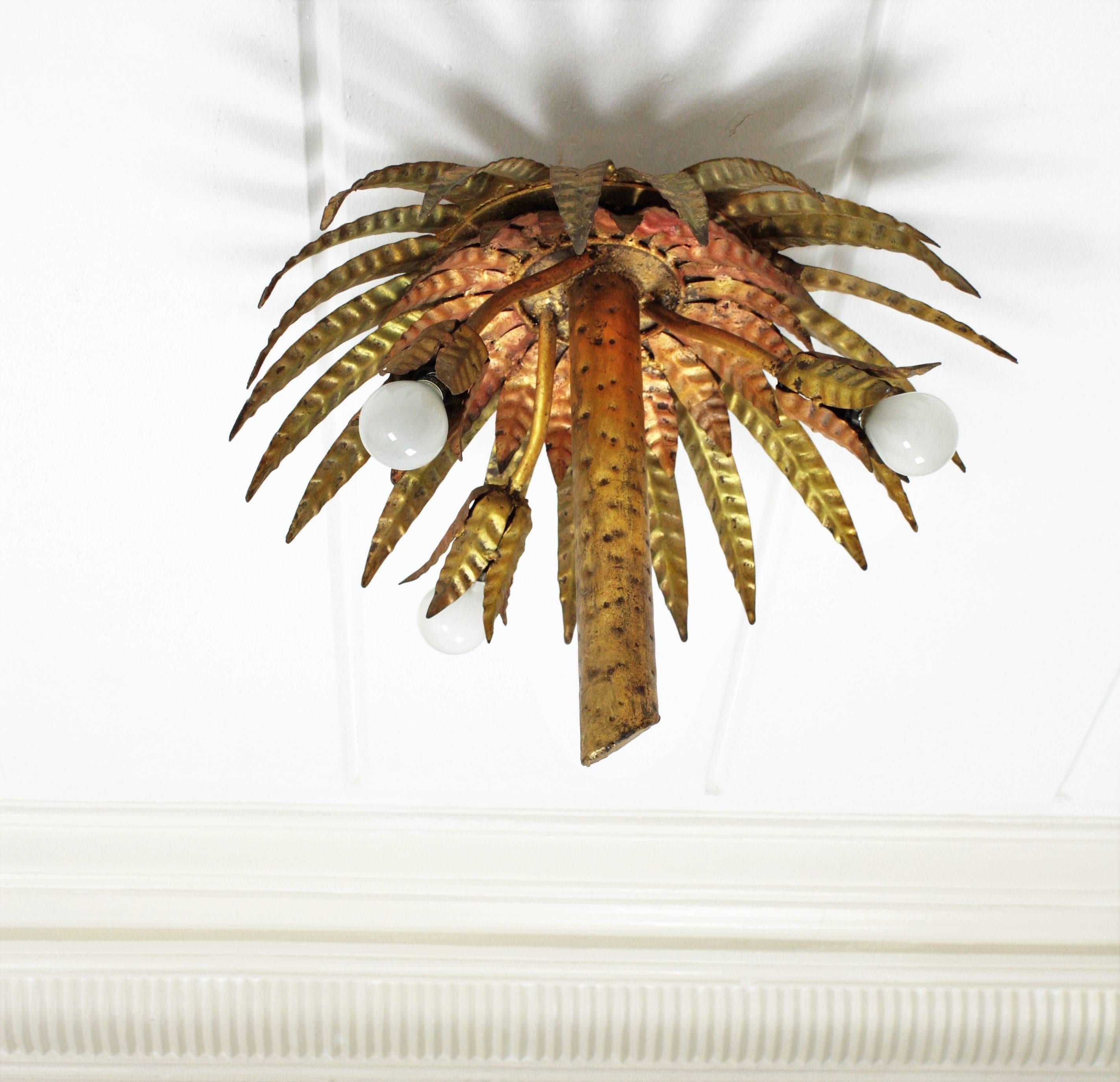 palm tree light fixture