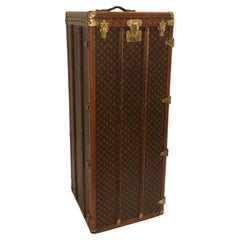 Vintage Louis Vuitton 57" Wardrobe Trunk