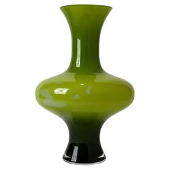 Mid-Century Modern Ombré Art Glass Vase, 1960s European Design