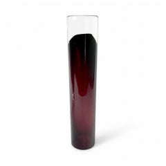 Mid-Century Modern Deep Amethyst Cased Glass Sculptural Base, circa 1970