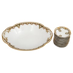 Antique Haviland Limoges Serving Bowl Set, Porcelain
