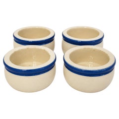 Vierer-Set Butterdosen aus T. G. Green-Keramik, England