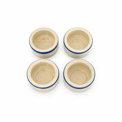 Vierer-Set Butterdosen aus T. G. Green-Keramik, England