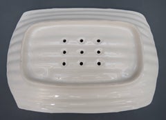 Vintage Italian Trompe L'oeil Asparagus Serving Dish