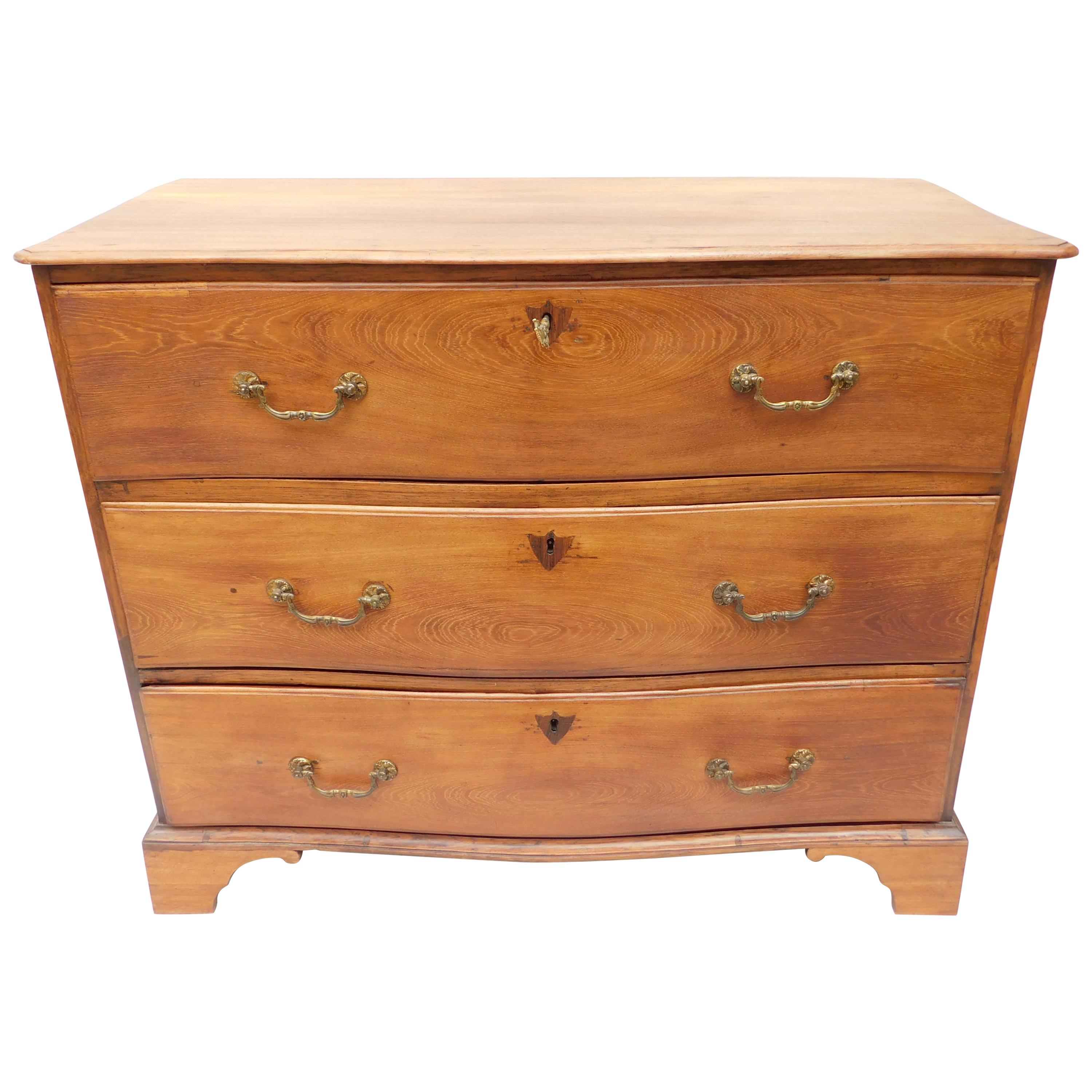 19th Century French Provincial Cherry Commode For Sale