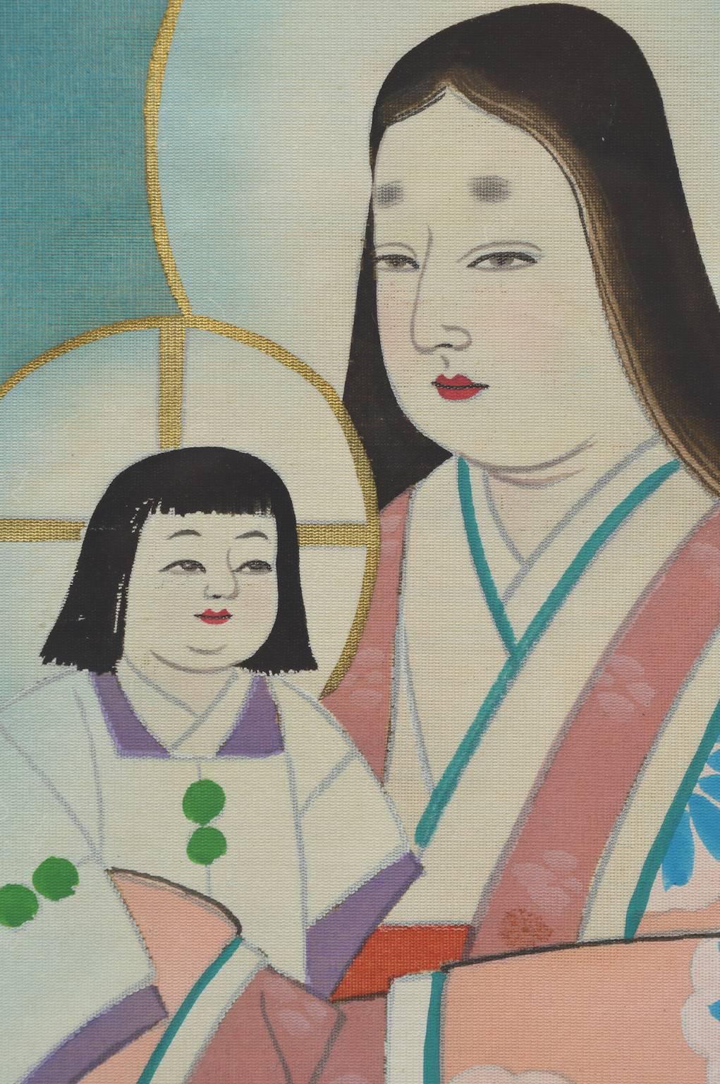 japanese jesus painting