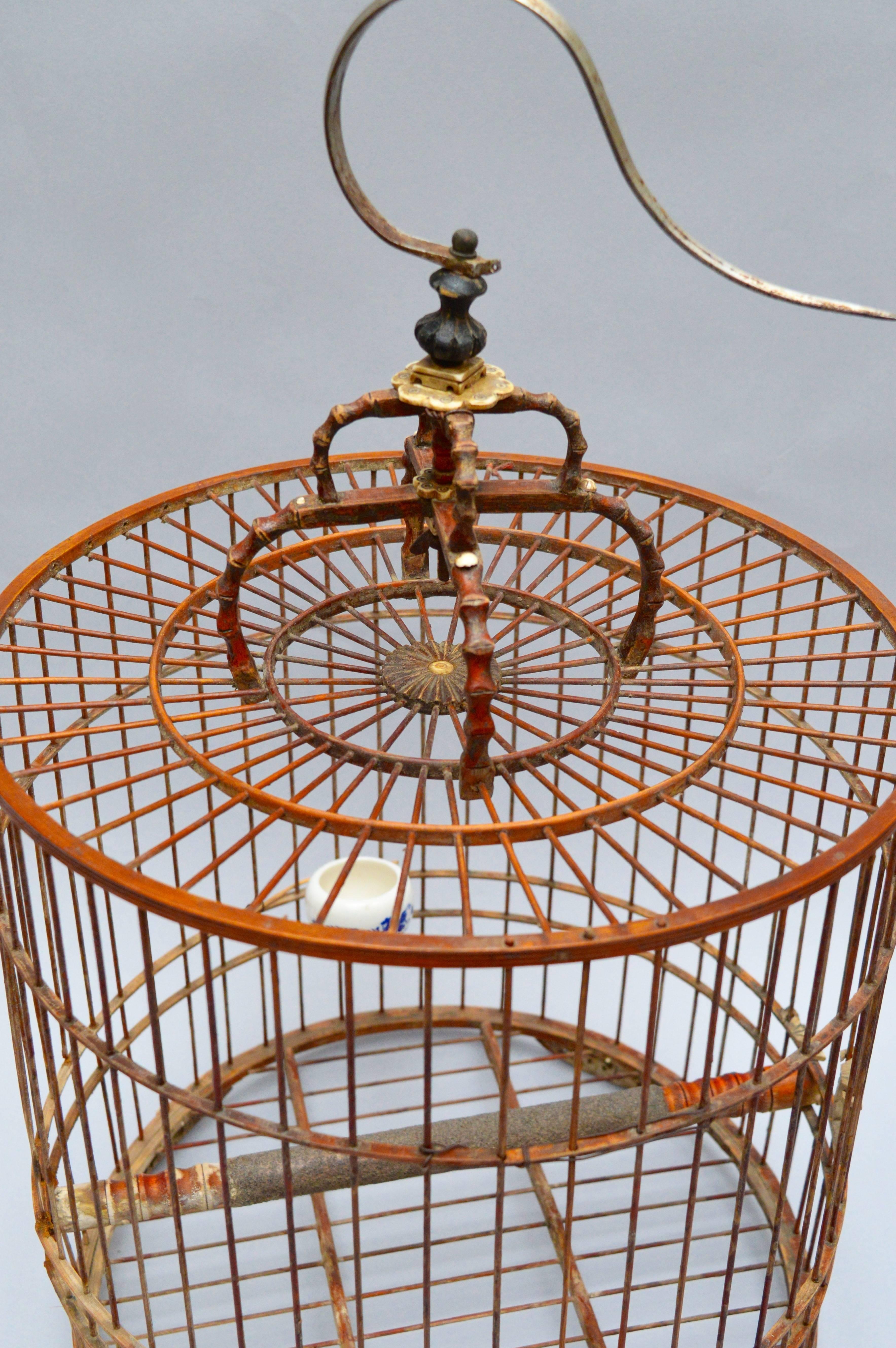 Pair of Antique Chinese Birdcages  1