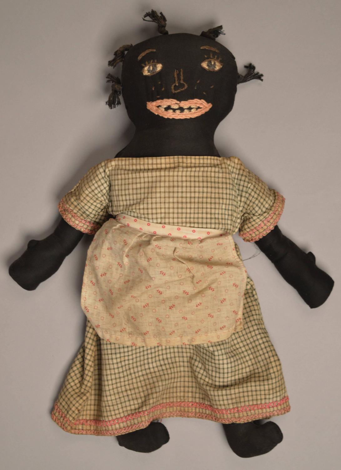Friendly American Southern Black Rag Doll, circa 1920 at 1stdibs