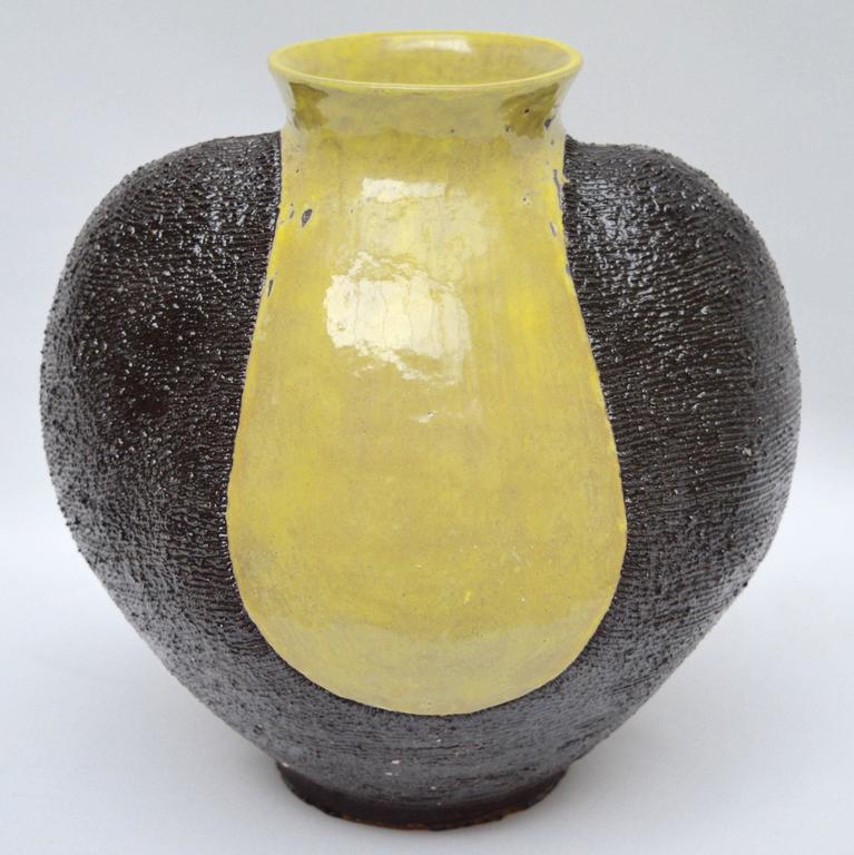1970s Swedish Design "Art Pottery" Vase For Sale at 1stdibs