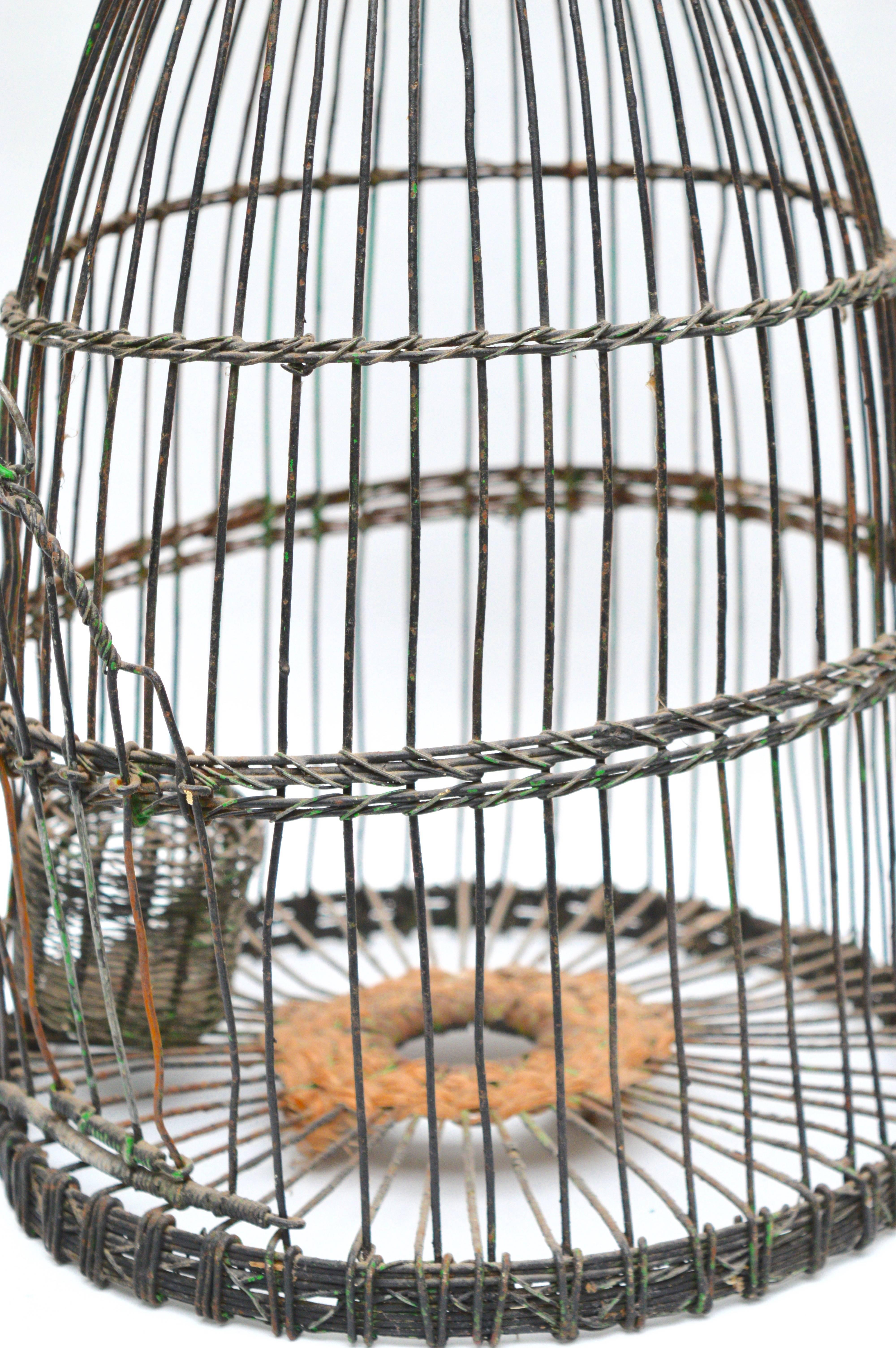 Vintage Tunisian Bird Cage In Good Condition In Antwerp, BE