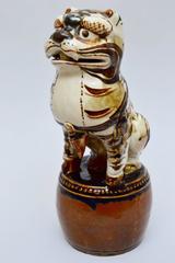 19th Century Chinese Temple Roof Statue of a Cat