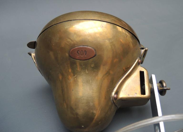 Bleriot Paris Brass Motorcycle Headlight Lamp, circa 1919 at 1stDibs