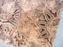 Two Antique Indian Carved Wood Printing Blocks