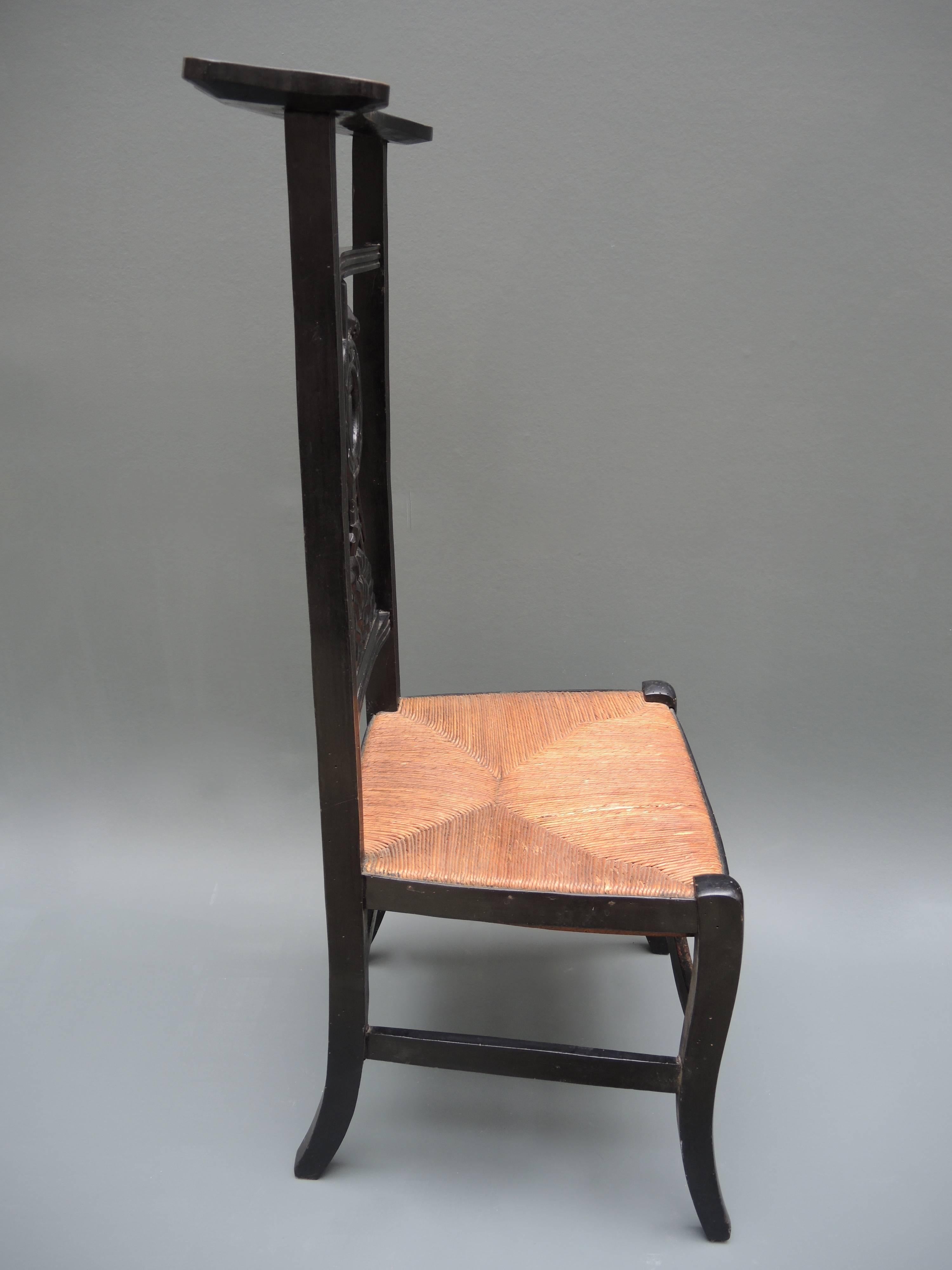 prie dieu chair