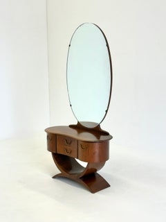 Coiffeuse Art déco signée AA Patijn pour Zijlstra Joure, datant des années 1930
