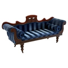 Antique Victoriaanse Chaise Longue / Daybed