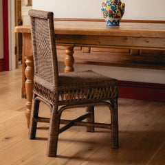 Cecily Hand-Woven Rattan Dining Chair