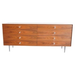 George Nelson Herman Miller 1950s 8-Drawer Walnut Dresser