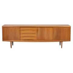 Axel Christensen for ACO Møbler Danish Oak Credenza – 1960s Scandinavian Modern