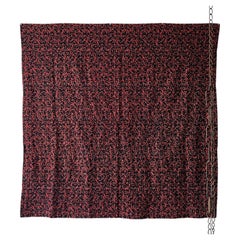 "SASHIKO" Japanese Vintage Quilt・Rag・Tapestry・Blanket / 1950s Wabi-Sabi BORO
