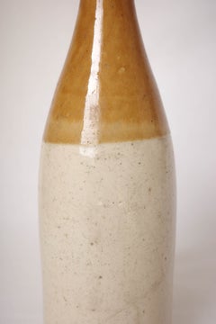 European 20th Century Glazed Stoneware Utility Bottle