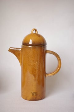 Mid-Century Modern Glazed Ceramic Coffee Set, Studio Tacto, Serveware