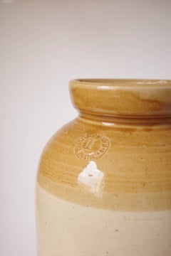 19th Century Powell's Pottery Glazed Stoneware Utility Jar, England
