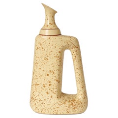 Glazed Ceramic Sculptural Pitcher