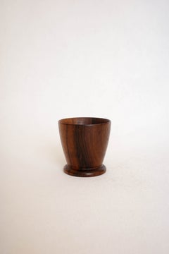 Brazilian Mid-Century Turned Rosewood Trinket Box, 1970s