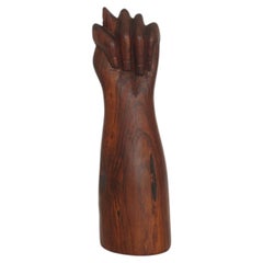 Brasilianische Figa-Skulptur aus Palisanderholz aus der Mitte des Jahrhunderts, 1970er Jahre