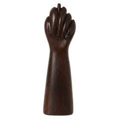 Brasilianische Figa-Skulptur aus Palisanderholz aus der Mitte des Jahrhunderts, 1970er Jahre