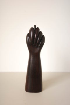 Brasilianische Figa-Skulptur aus Palisanderholz aus der Mitte des Jahrhunderts, 1970er Jahre