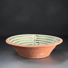 Lebrillo, Spanish Large Fajalauza Ceramic Bowl - 20in