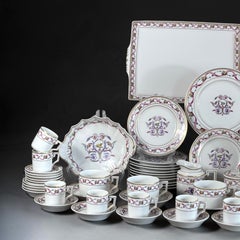 78-Piece, Richard Ginori “Rapallo” Porcelain Tea, Coffee & Dessert Service