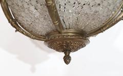 Four-Light Birdcage Chandelier