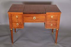 Kingwood Louis XVI Dressing Table with Desk Drawer