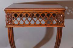 Pair of Mahogany Chippendale Wall-Hung Consoles