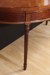 Large 1820 Mahogany Sheraton Demi-lune