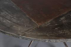 French Zinc Top Round Table