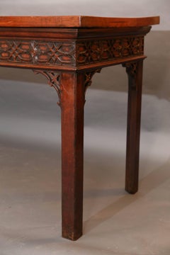 18th Century George III Mahogany Console Table