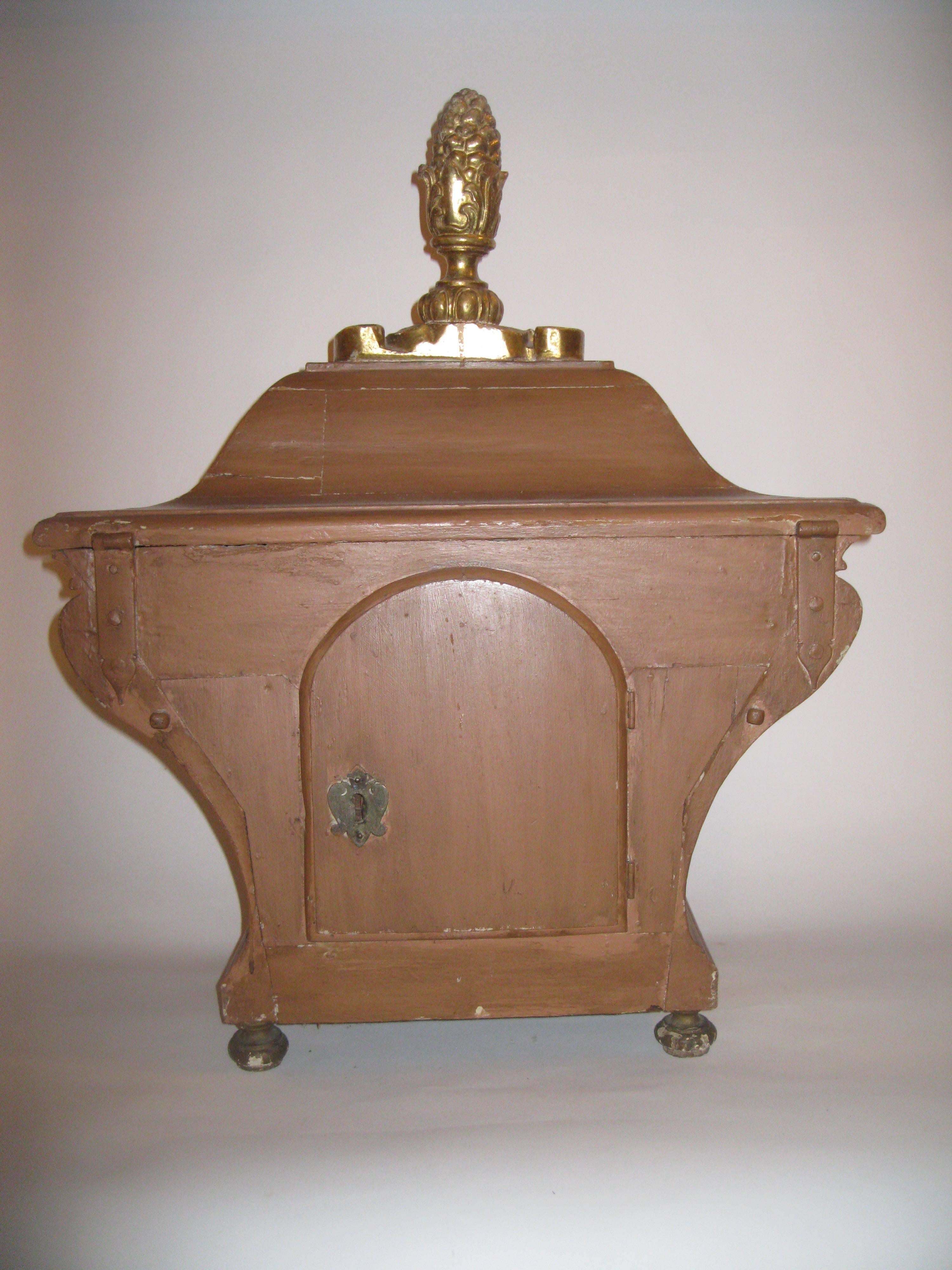 Painted Decorated Antique Coal Hod For Sale