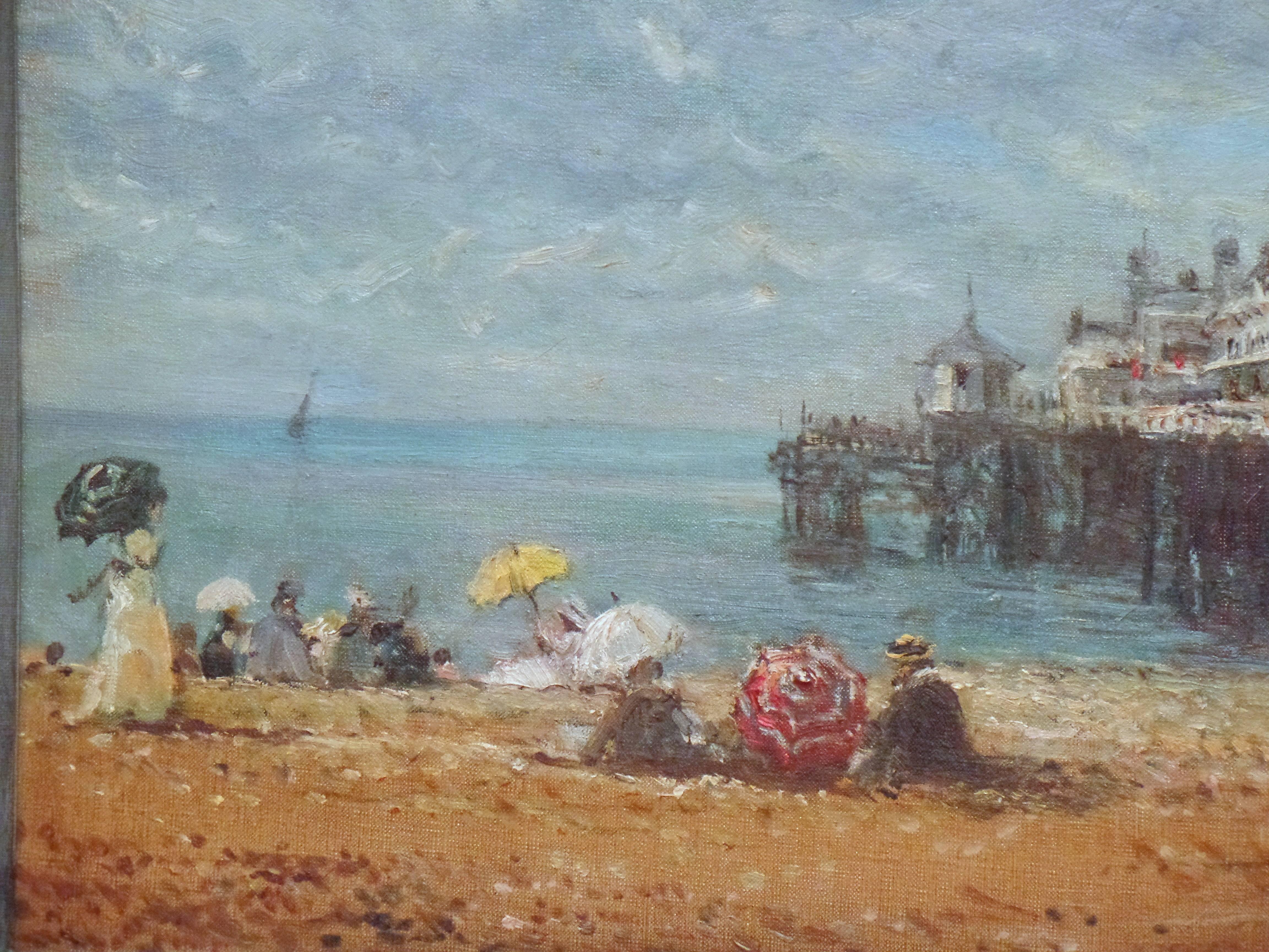 English 20th Century Oil Painting 