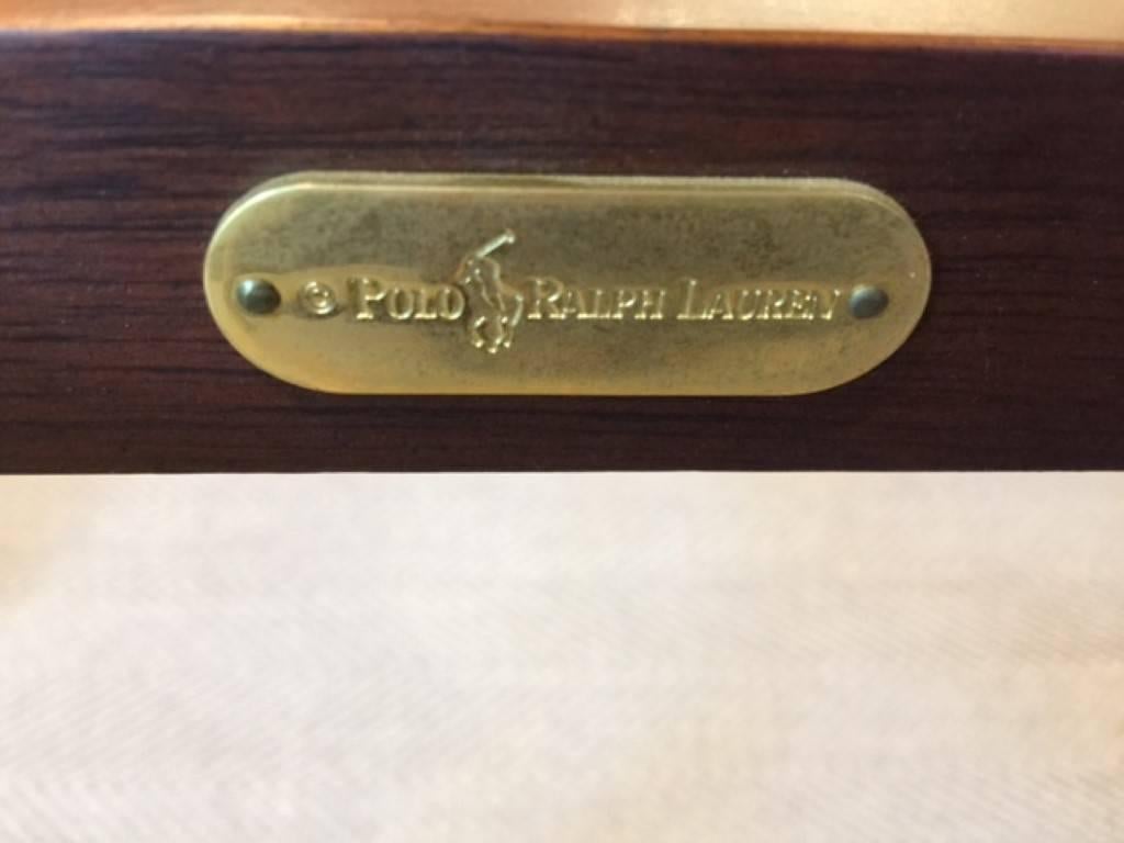 British Colonial Ralph Lauren King-Size Mahogany 