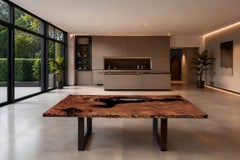 Root Table Unique 168 — Collectible Design Dining Table from a Monumental Root