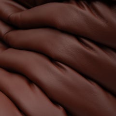 Togo Sofa by Michel Ducaroy for Ligne Roset, Customised in Brown Leather