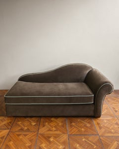 Art Deco Curved Back Sofa