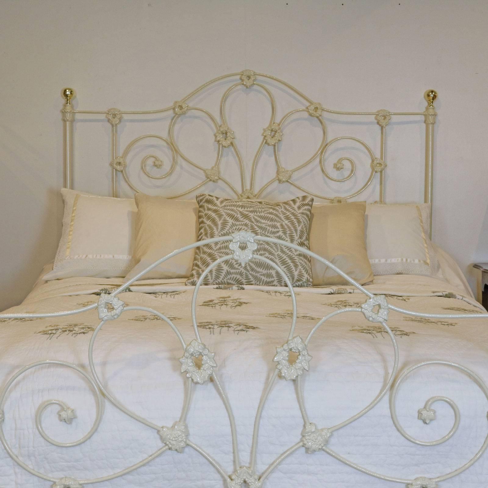 antique victorian cast iron bed
