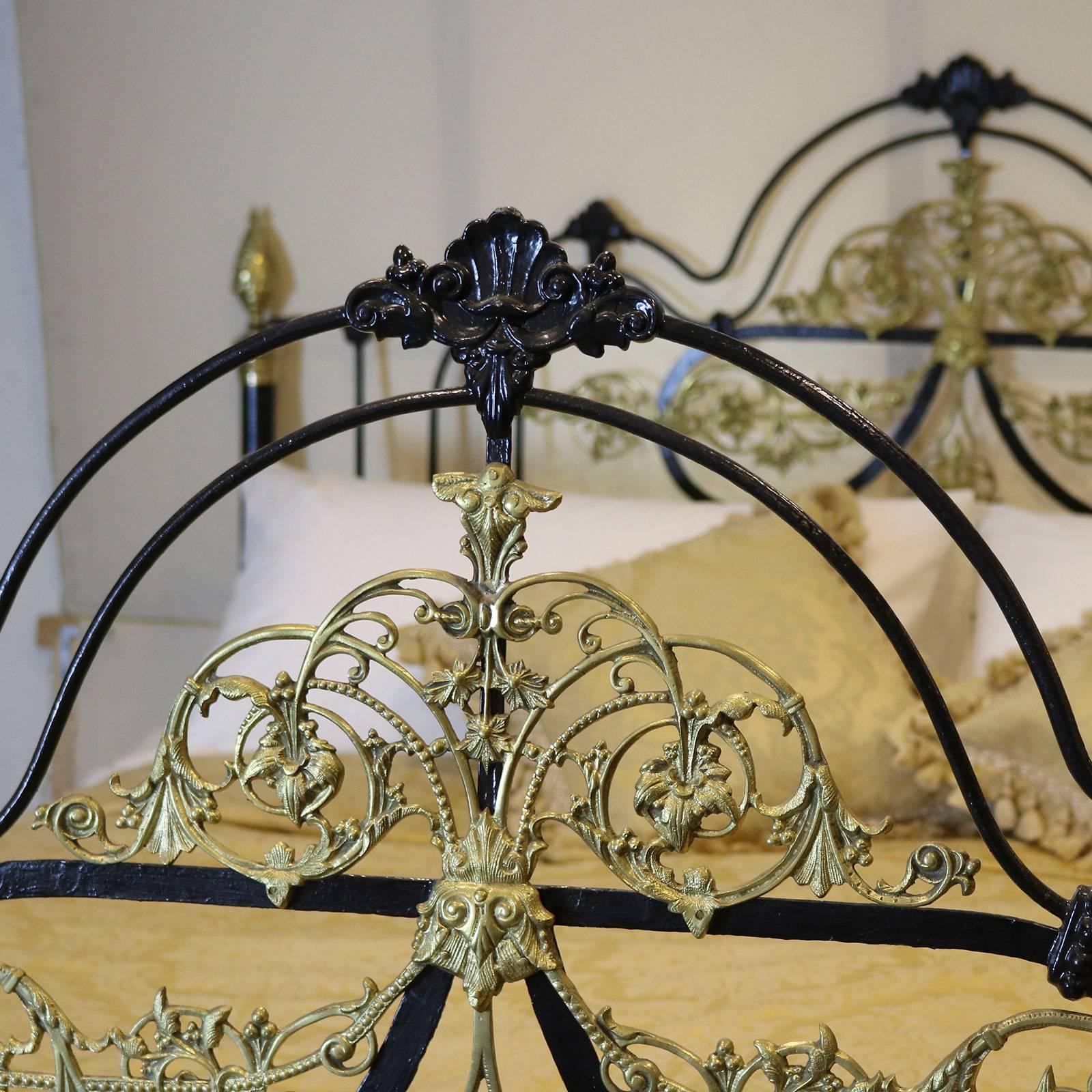 Wide Decorative Cast Iron Bed - MSK28 2